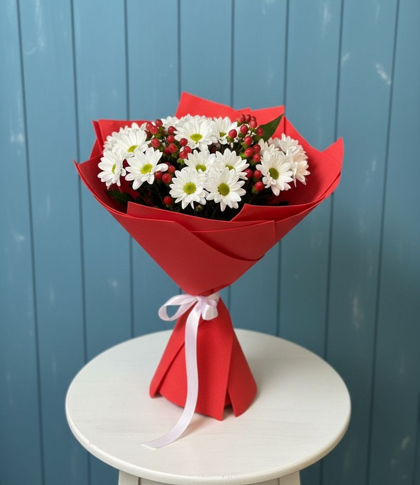 Букет цветов из: Хризантемы в Судже