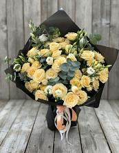 Букет цветов из:  Розы и Лизиантусы в Судже