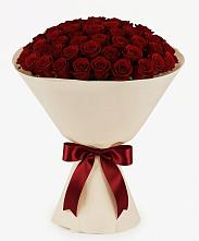 Букет 101 Бордовая роза Блэк Бакарра в Судже
