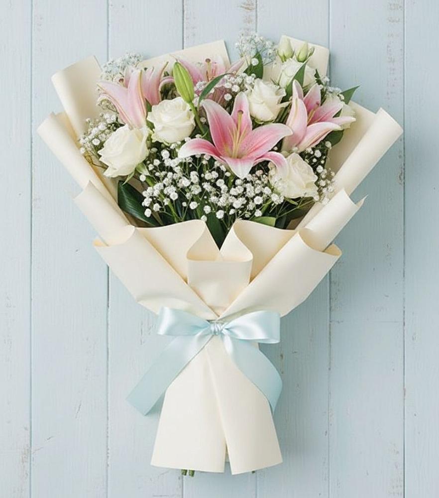 Букет цветов из: Лилии в Судже