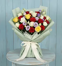 Букет цветов из:  Розы в Судже