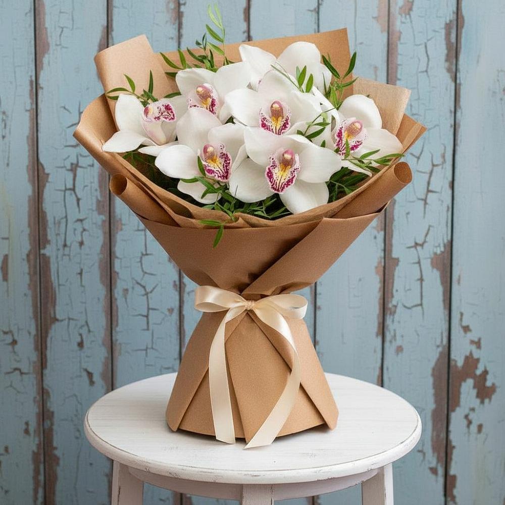 Букет цветов из: Орхидеи и Розы в Судже