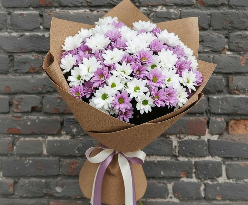 Букет цветов из: Хризантемы в Судже