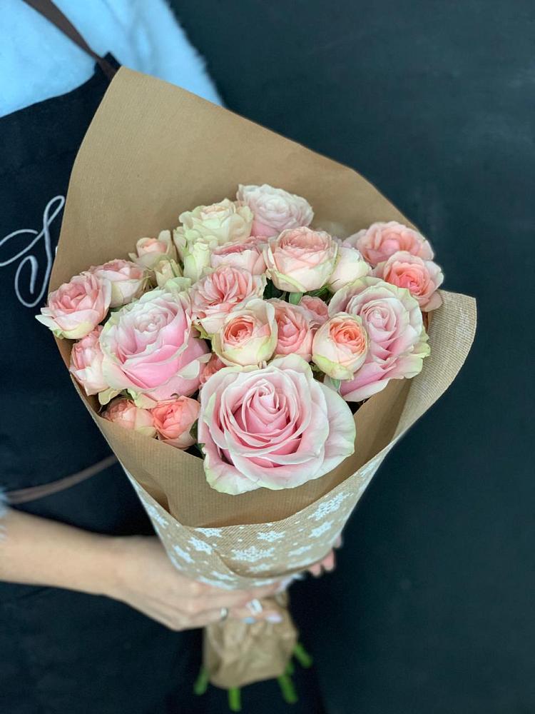 Букет цветов из: Хризантемы и Розы в Судже