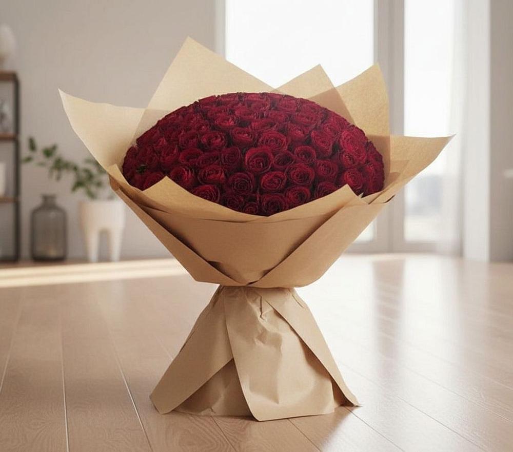 Букет 101 Красная роза в Судже
