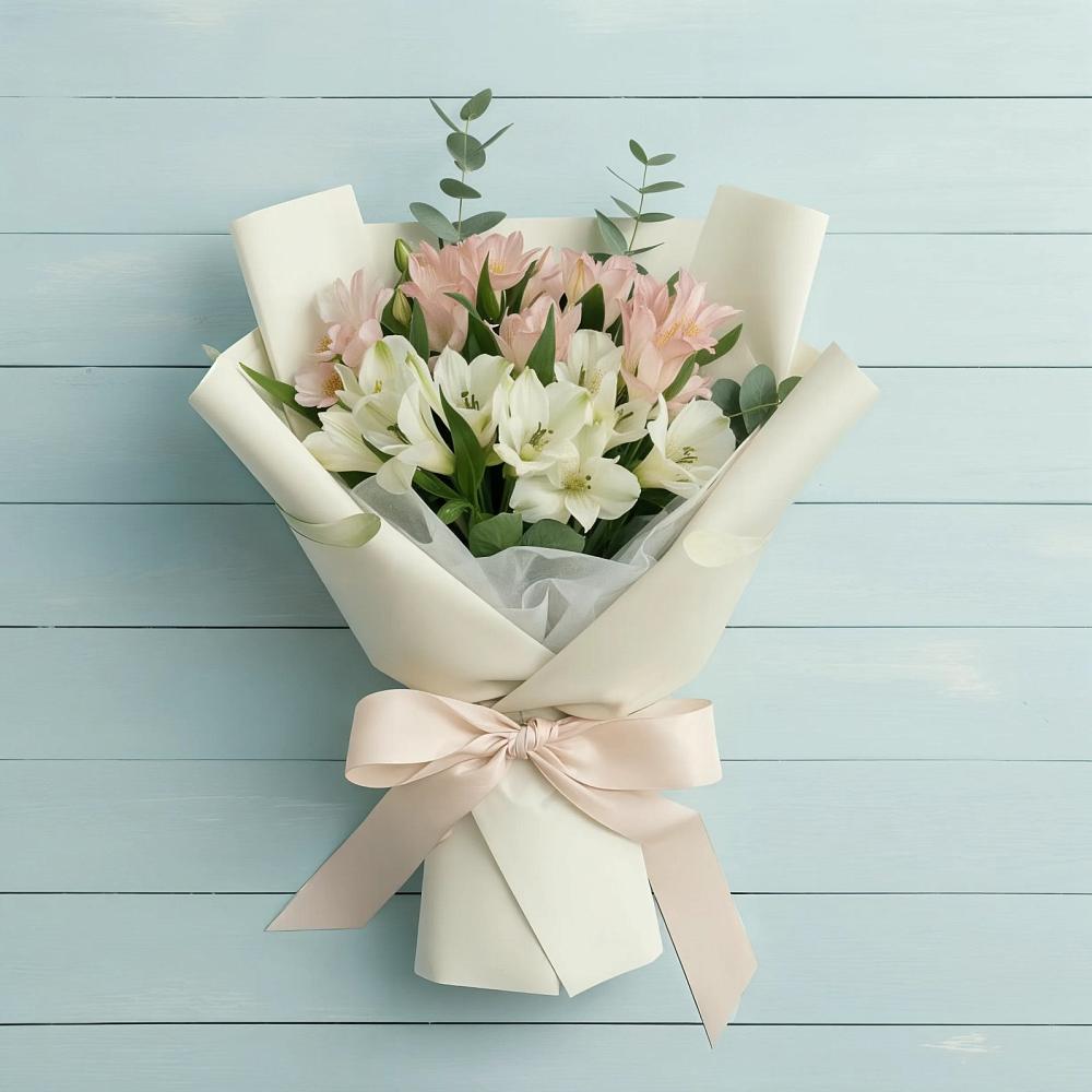 Букет цветов из: Альстромерии в Судже