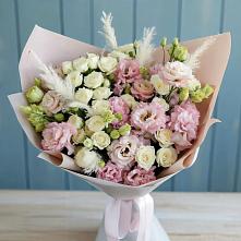 Букет цветов из:  Альстромерии и Розы в Судже